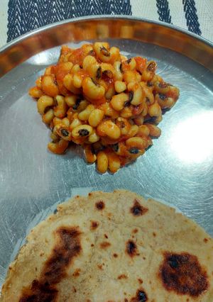 A picture of Black Eyed Peas Subzi.