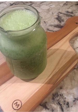 Una foto de Jugo verde