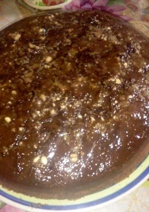 صورة لوصفة كيكة الشوكولاتة بالقهوة
