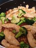 Chicken and Broccoli with a asian flair