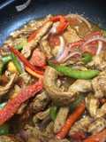 Fajitas de cerdo