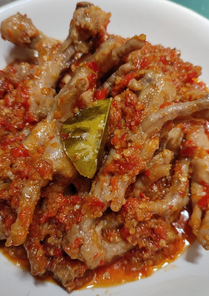 Foto resep Ceker Mercon Empuk Pedas