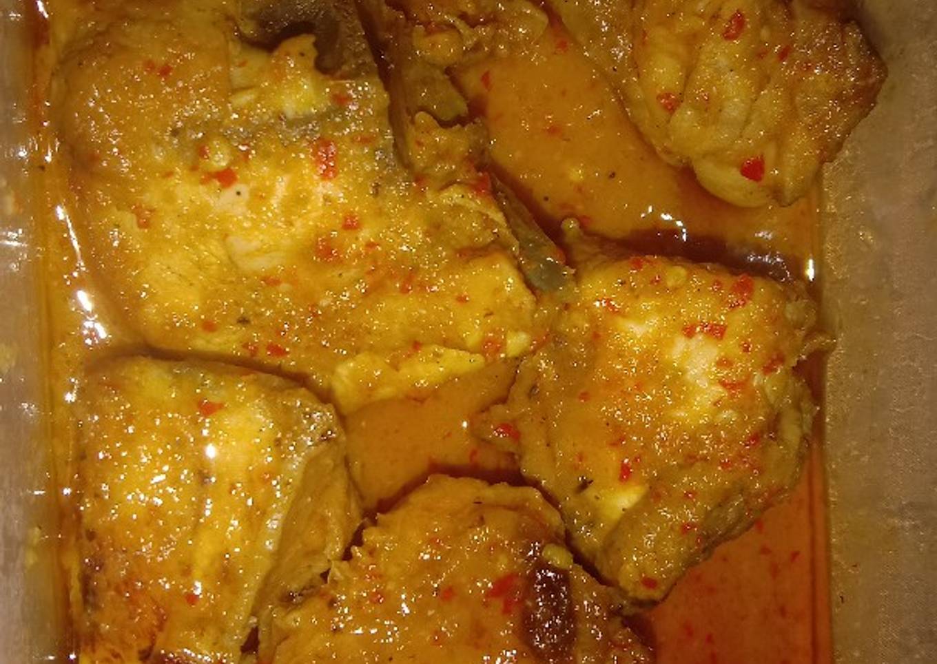 Ayam Saus Bumbu Rujak