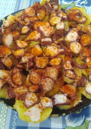 Una foto de  Pulpo a la gallega