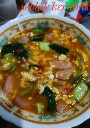 Foto resep Seblak Kerupuk