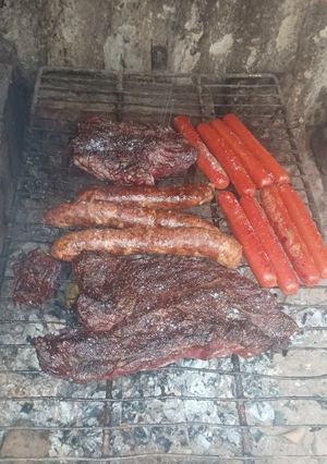 Una foto de Asado mix #asadocarnicero