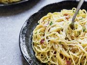 A picture of spaghetti carbonara