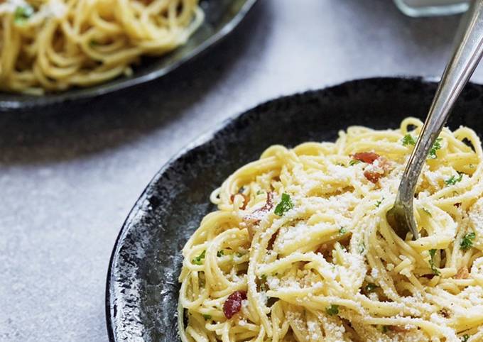 Recipe of Quick Spaghetti Carbonara