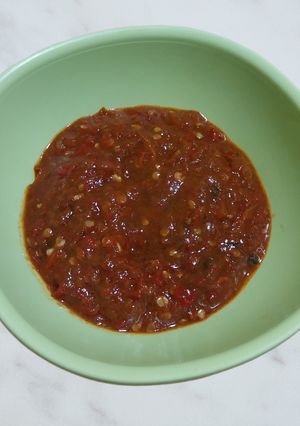 Foto resep Sambal Terasi [Shrimp Paste Chili Sauce]
