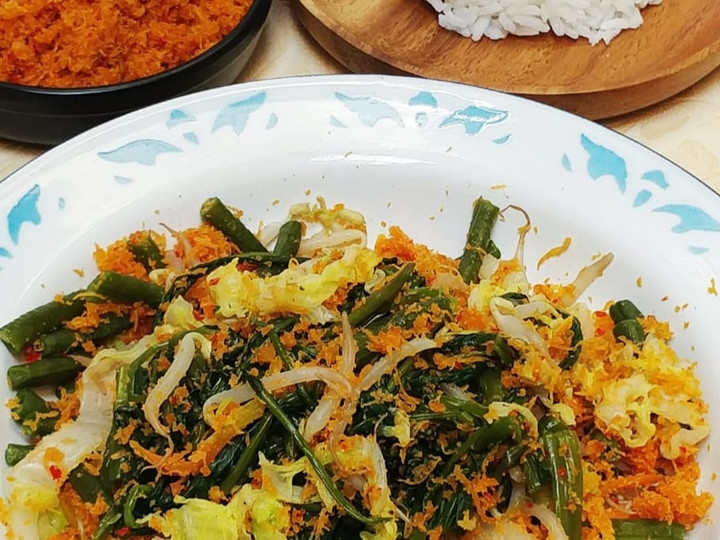 Cara Membuat Urap Sayur Kekinian