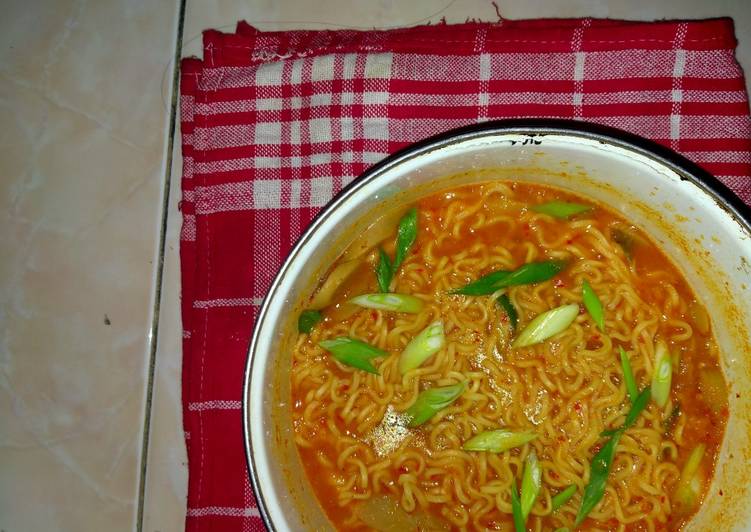 Ramyeon dengan Kearifan Lokal :)
