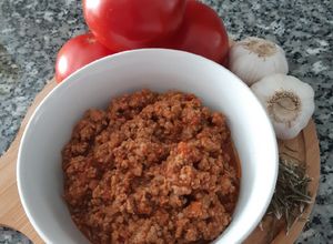 Una foto de Ragú de carne🇮🇹