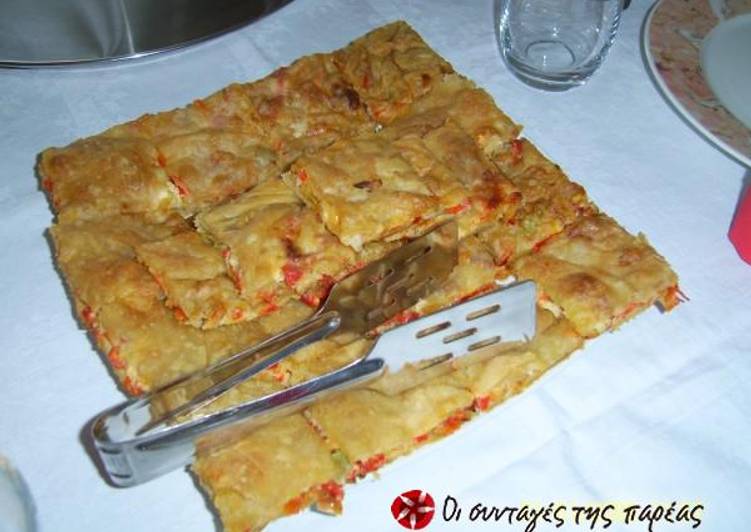 Recipe of Ultimate Maria&#39;s pepper pie