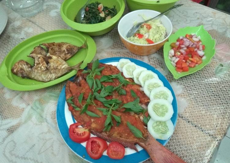 Resep Kakap merah parape Sederhana dan Mudah Dibuat