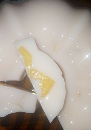 Foto resep Puding susu Mangga