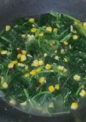 Foto resep Tumis bayam