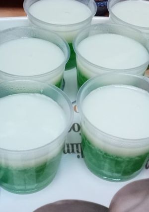 Foto resep Puding Lumut in cup