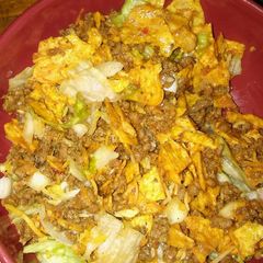 A picture of Taco salad.