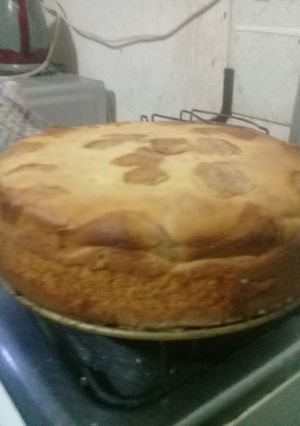 Una foto de Torta de peras