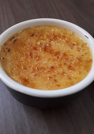 Une photo de Crème brûlée