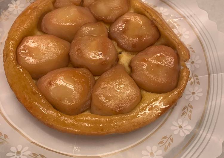 Tarta tatin de peras