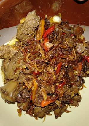 Foto resep 434. Ati Ampela Balado by Uliz Kirei 😃