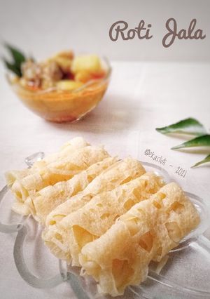 Foto resep Roti Jala Kuah Kari Ayam