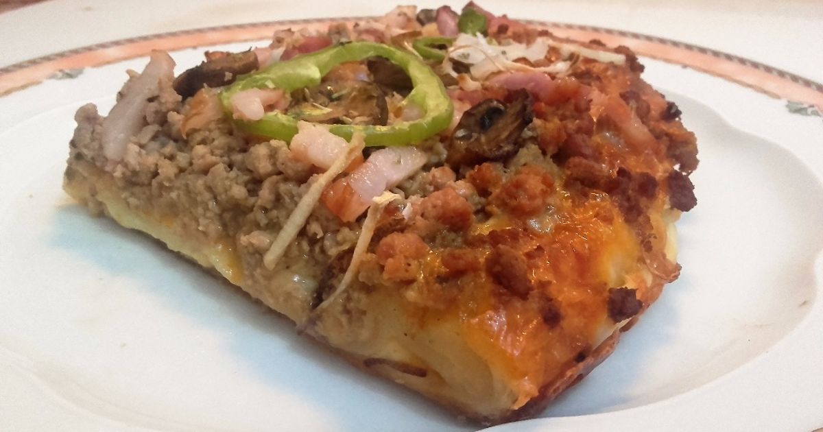 Pizza ranchera 2 pisos estilo 