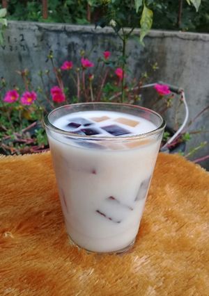 Foto resep Es jelly susu