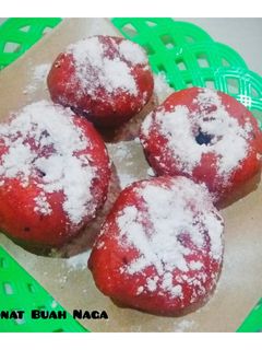 Foto resep Donat Buah Naga