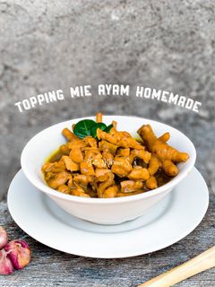 Foto resep Ayam Kecap Topping Mie Ayam