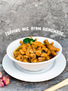 Foto resep Ayam Kecap Topping Mie Ayam