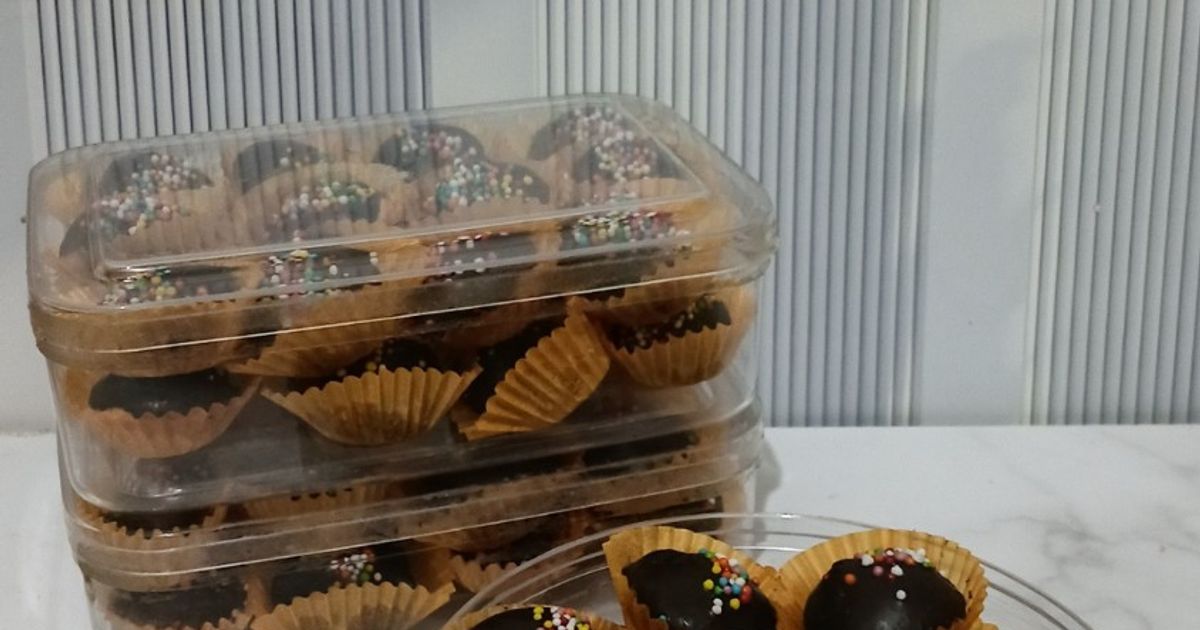 Eggdrop Choco (Kue Kering Simple 3 bahan)
