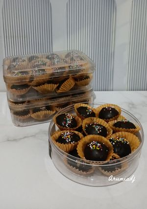 Foto resep Eggdrop Choco (Kue Kering Simple 3 bahan)