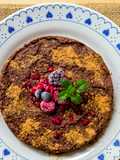 Torta saludable de almendras y cacao, con manzana y canela 🍎 Sin azúcar agregado, sin edulcorantes