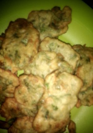 Foto resep Bakwan bayam hijau