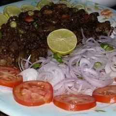 A picture of Chicken kaleji.