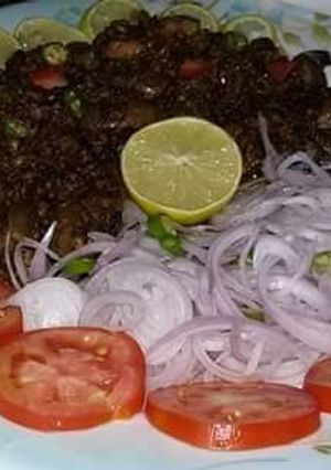 A picture of Chicken kaleji.