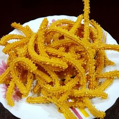 A picture of Butter muruku (Rice flour).