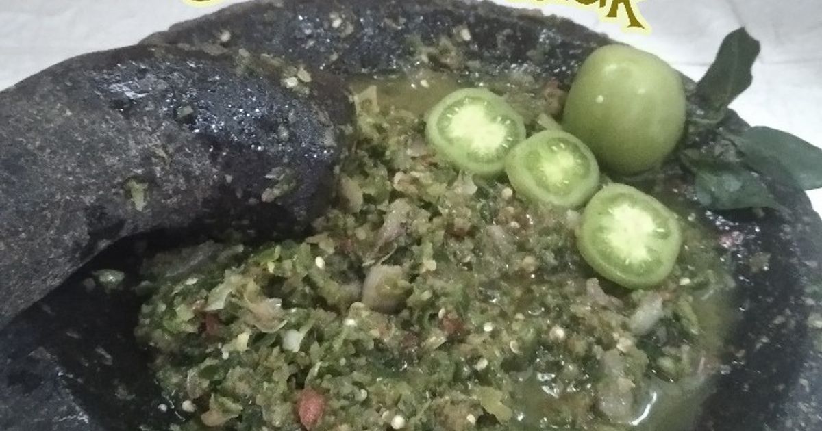 Nota Cibiuk Resep *Sambel Cibiuk Khas Jawa Barat* oleh ati dewanthi - Cookpad