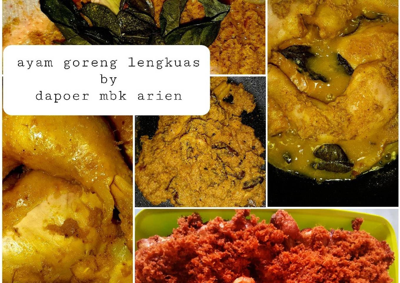 Ayam goreng lengkuas by dapoer mbak Arien