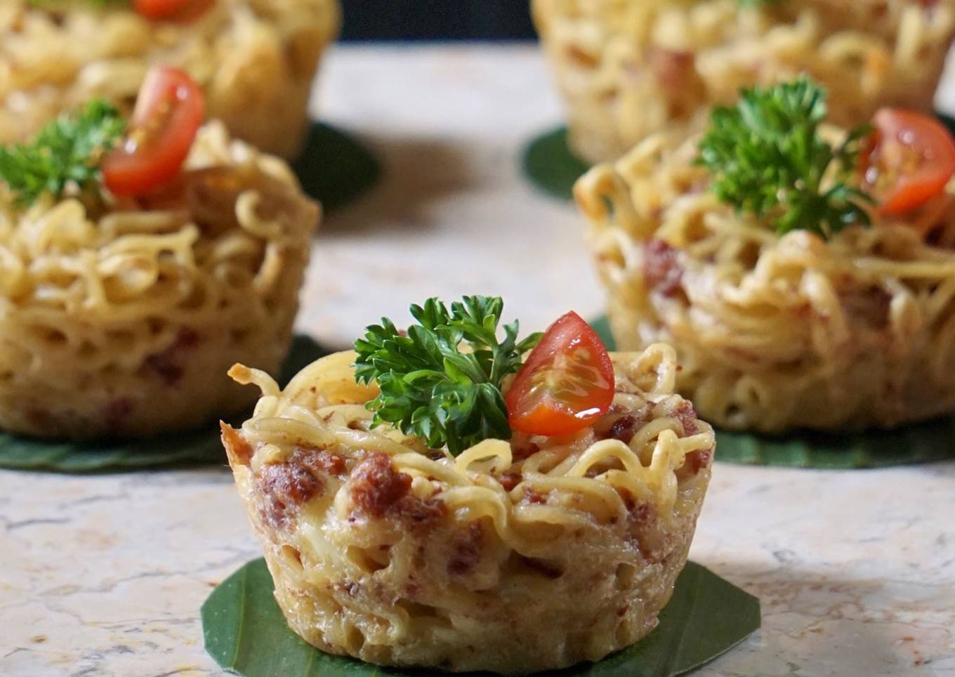 Muffin Mie Panggang