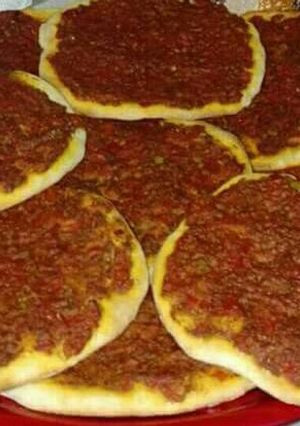 صورة لوصفة لحم بعجين (بعجينة العشر دقائق)