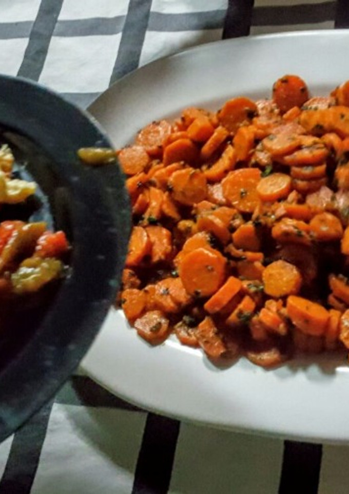 Una foto de Zanahorias a la Oriental