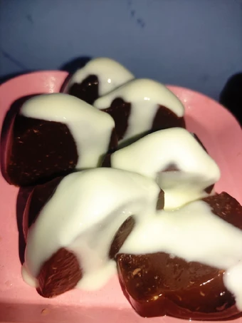 Cara Mudah Membikin Resep Puding coklat pisang yang Enak Banget Anti Ribet, Mantap Sekali