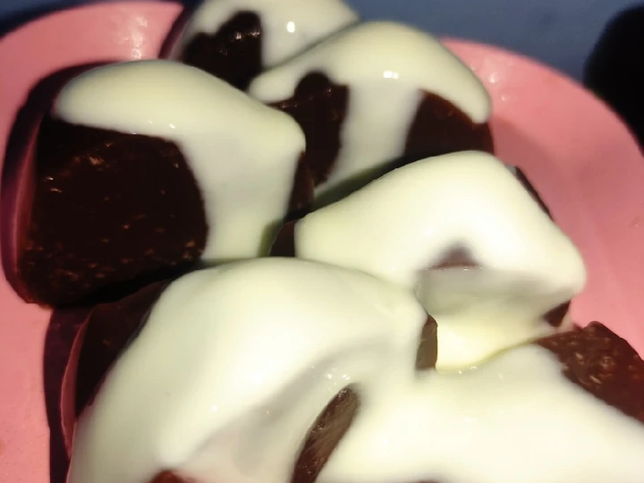 Cara Mudah Membikin Resep Puding coklat pisang yang Enak Banget Anti Ribet, Mantap Sekali