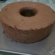 Chocolate chiffon cake