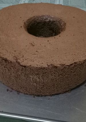 Foto resep Chocolate chiffon cake