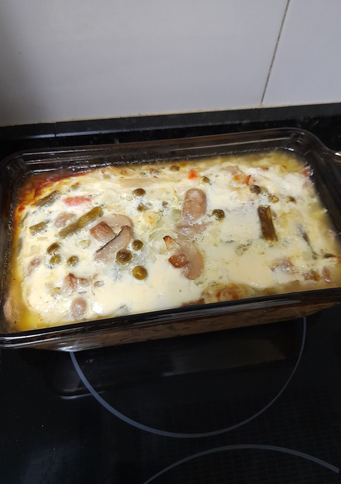 Una foto de Pastel de verduras