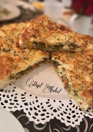 صورة لوصفة الفطيرة التركية